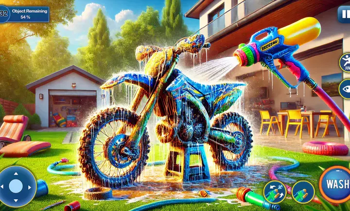 动力清洗清洁模拟器