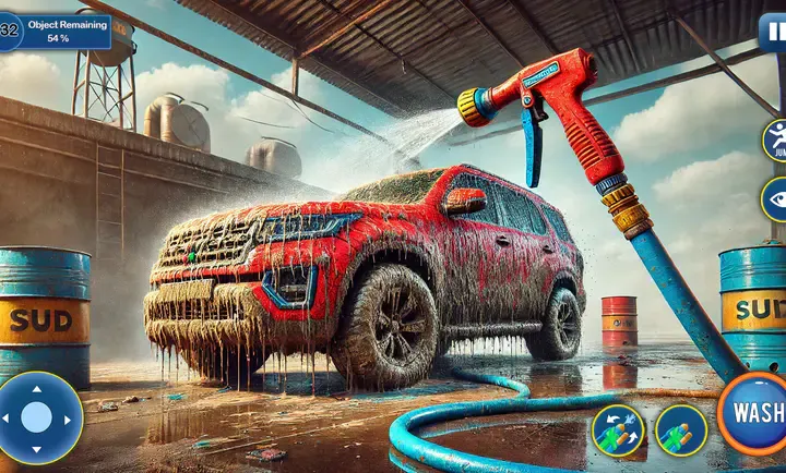 动力清洗清洁模拟器