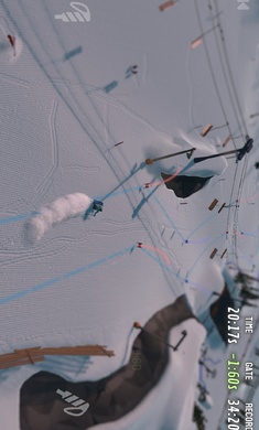 雪山滑雪大冒险