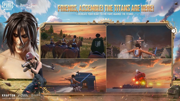 PUBGM3.8进击的巨人联动版