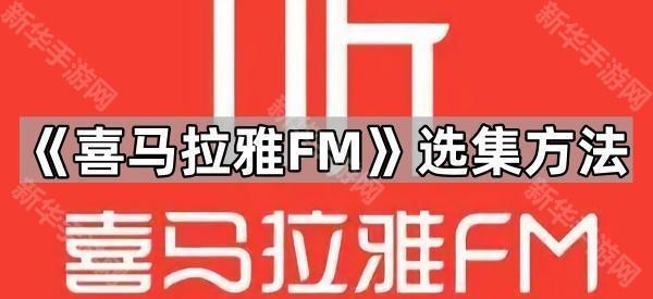《喜马拉雅FM》选集方法