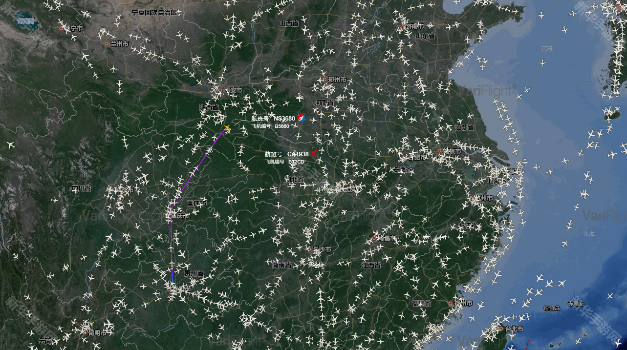 flightradar24中国版