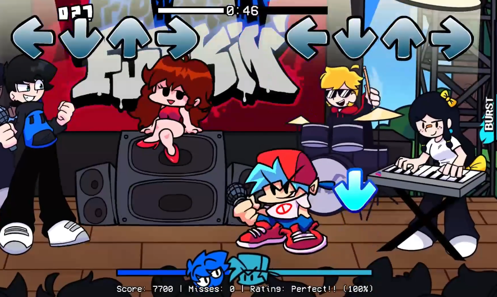 FNFcj星光乱舞模组