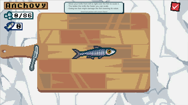 钓鱼大师模拟刮鳞大师