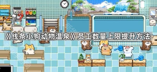 《线条小狗动物温泉》员工数量上限提升方法