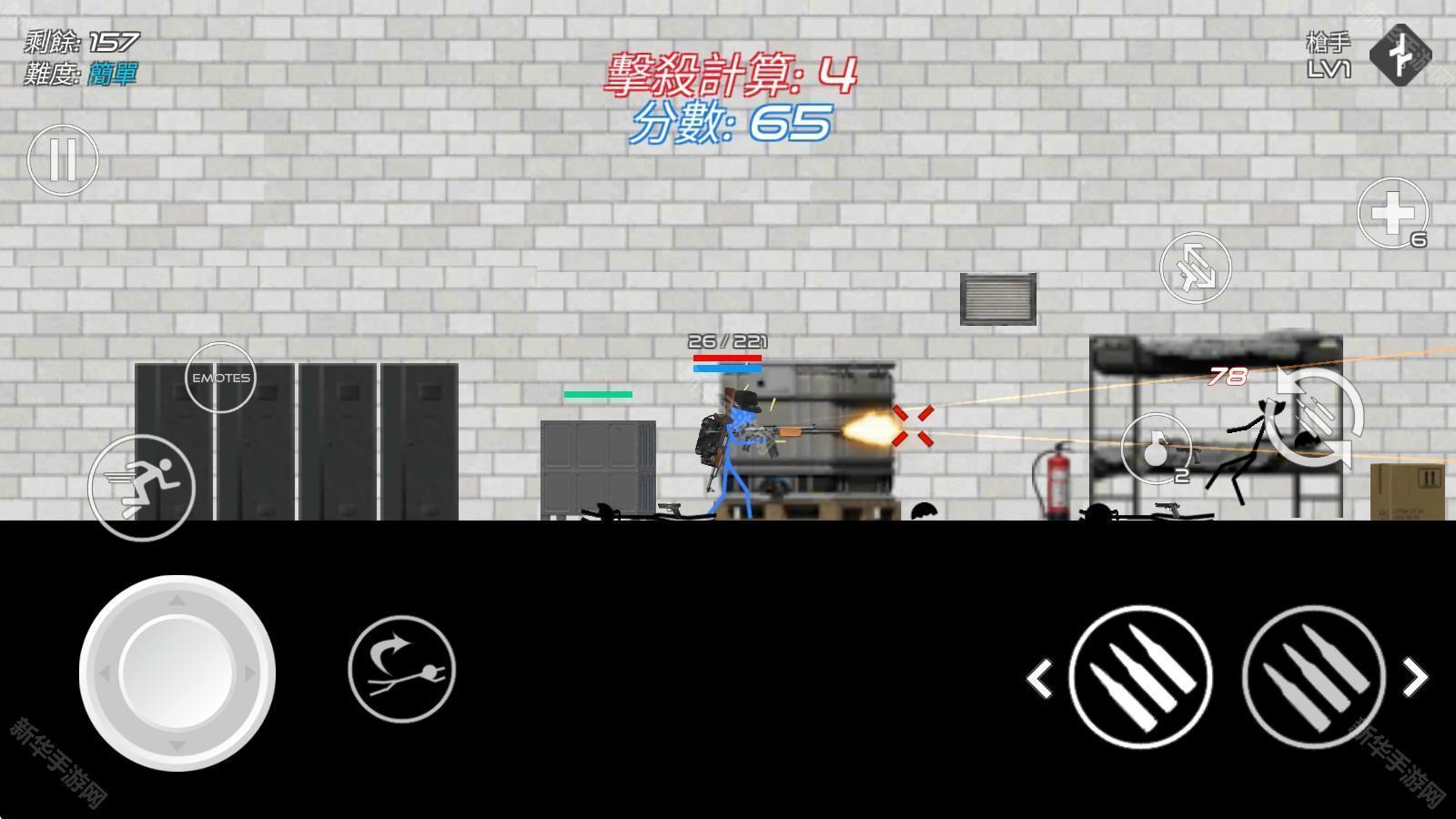 火柴人战争红色打击