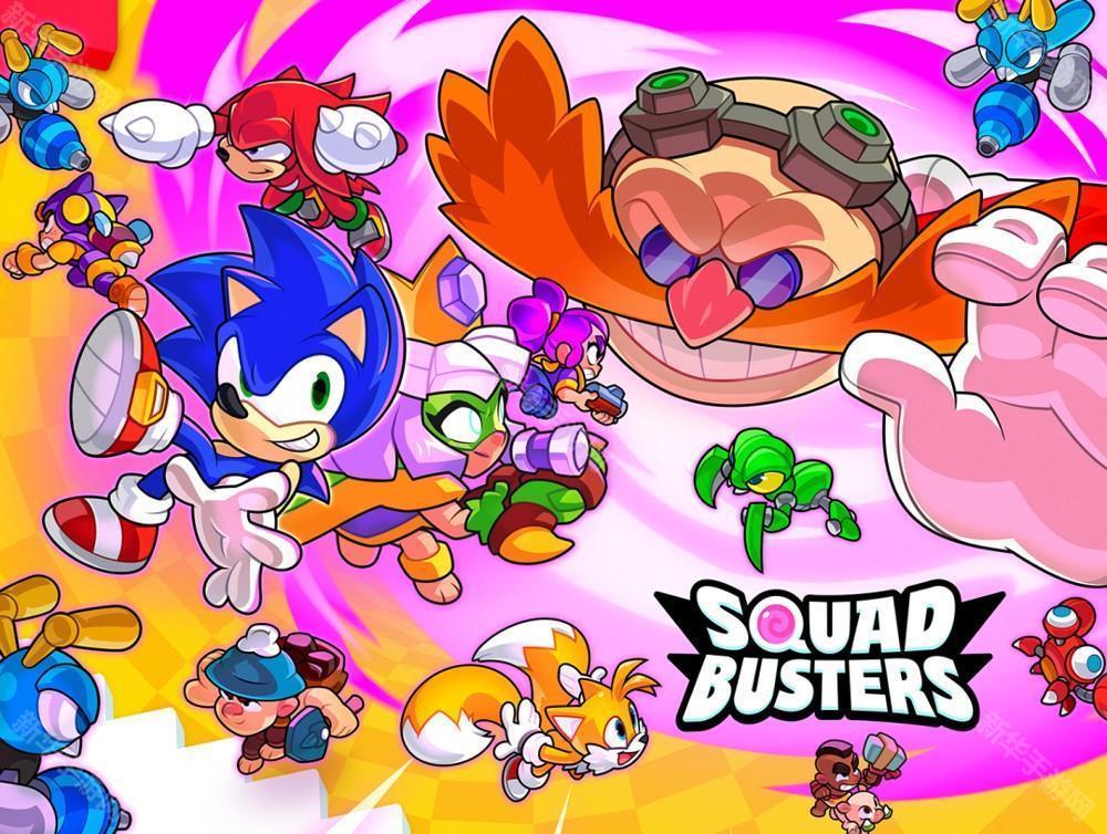 索尼克加入《爆裂小队》宇宙 与传奇游戏角色野蛮人之王、弓箭女皇携手展开联动