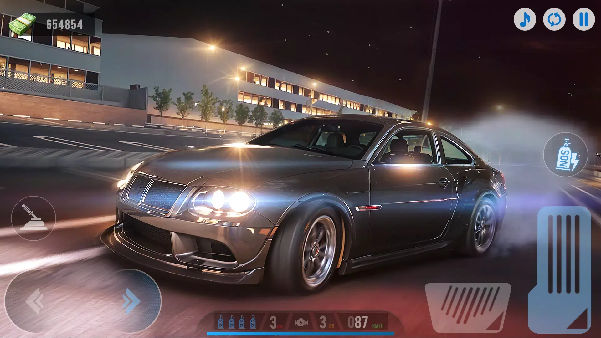 汽车漂移午夜驾驶