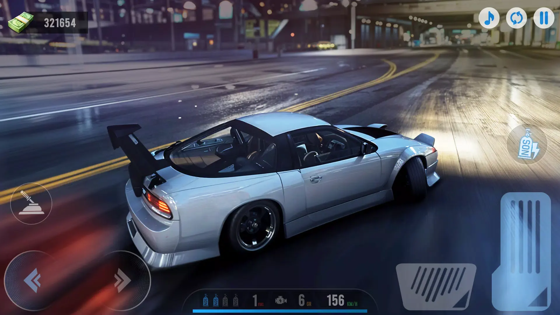 汽车漂移午夜驾驶