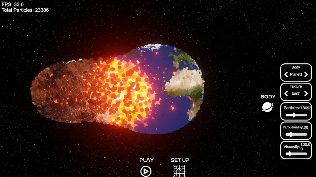 太空摧毁模拟器