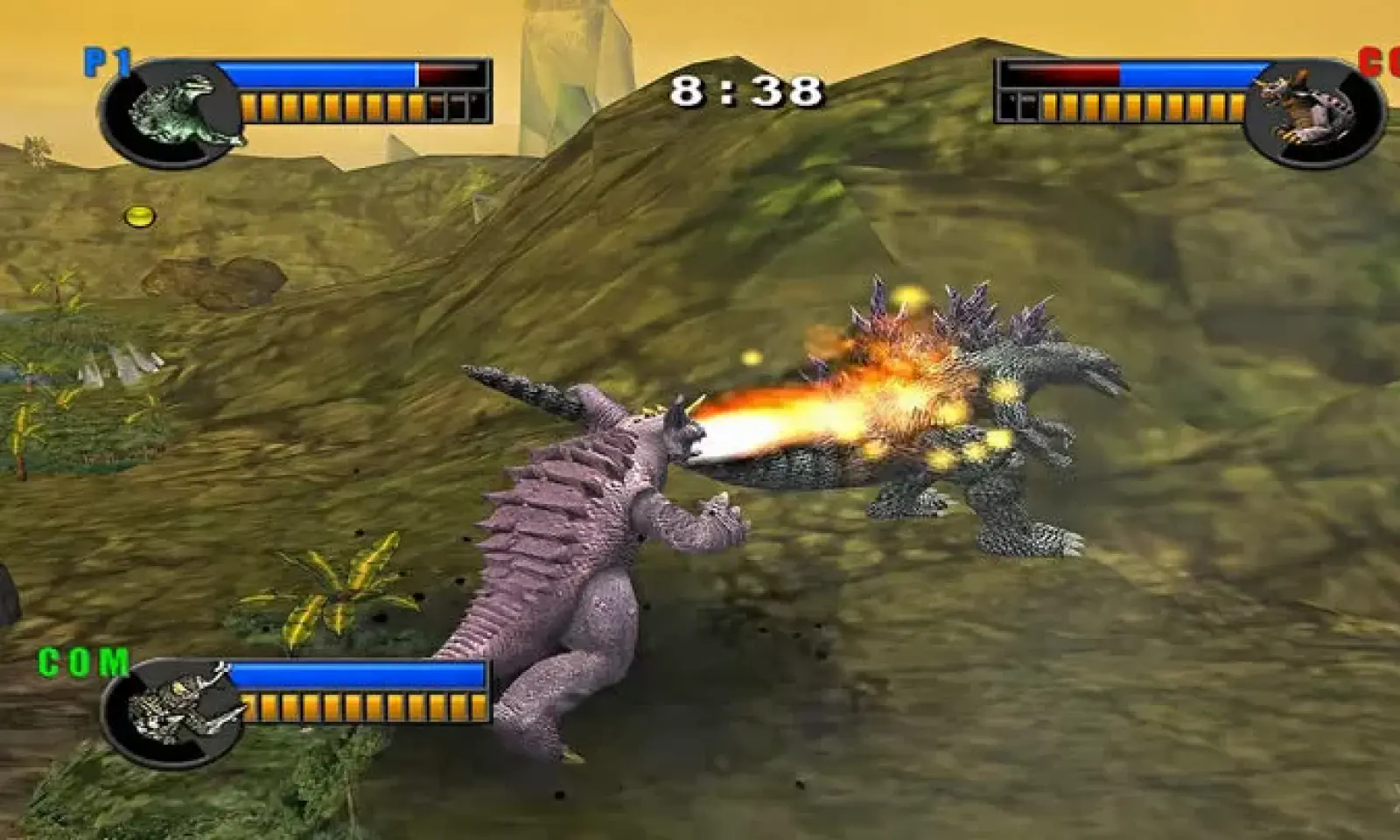 哥斯拉能量释放