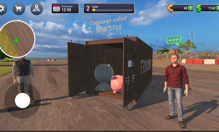 库房拍卖模拟器