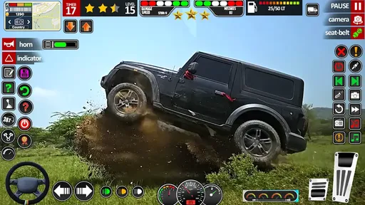 爬山吉普车模拟器