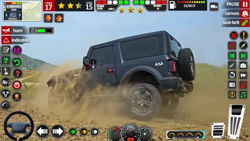 爬山吉普车模拟器