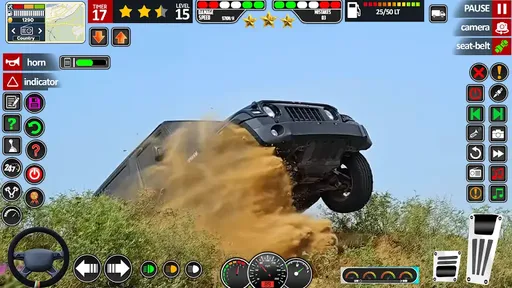 爬山吉普车模拟器