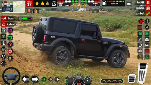 爬山吉普车模拟器