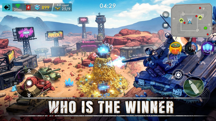 末日坦克僵尸PVP乱斗