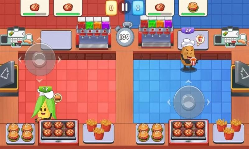 双人厨房料理模拟器