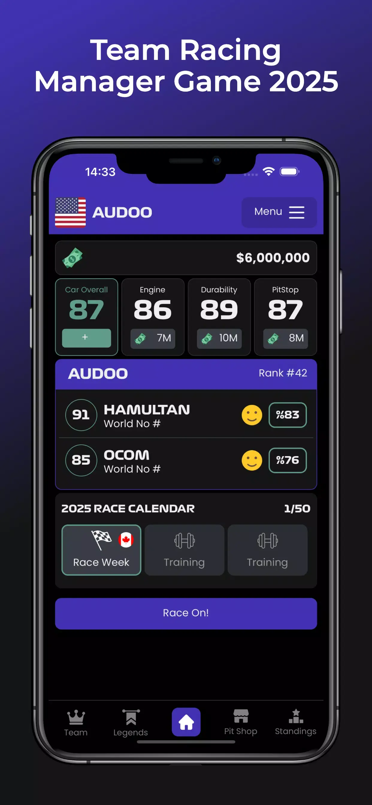 车队赛车经理2025