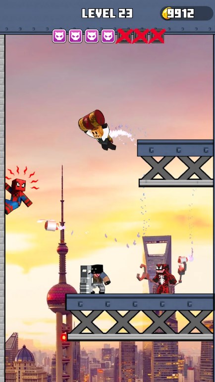 绳索英雄蜘蛛格斗