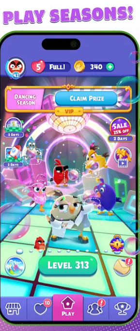 愤怒的小鸟梦幻爆破国际服