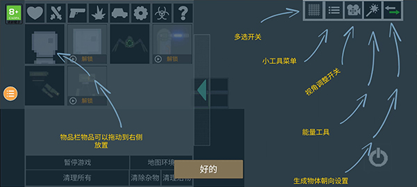 人类游乐场2物品全解锁