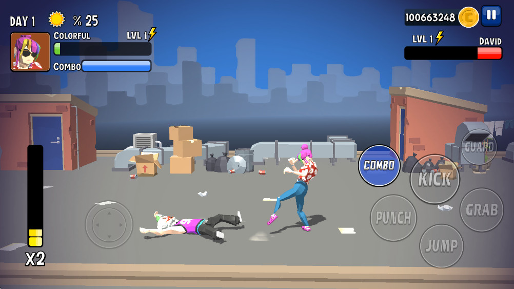 城市战斗机街头帮派