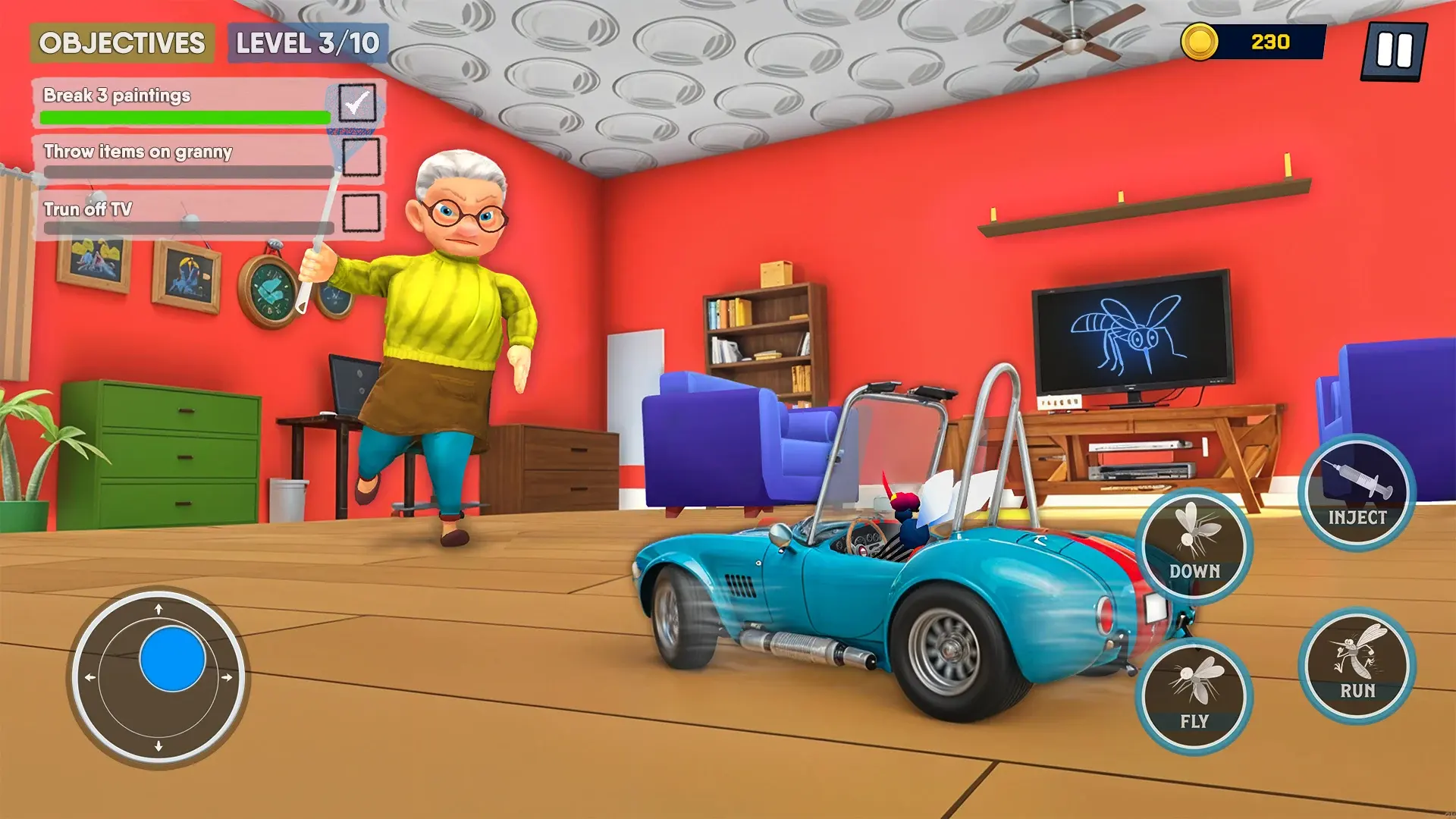 蚊子大战老奶奶