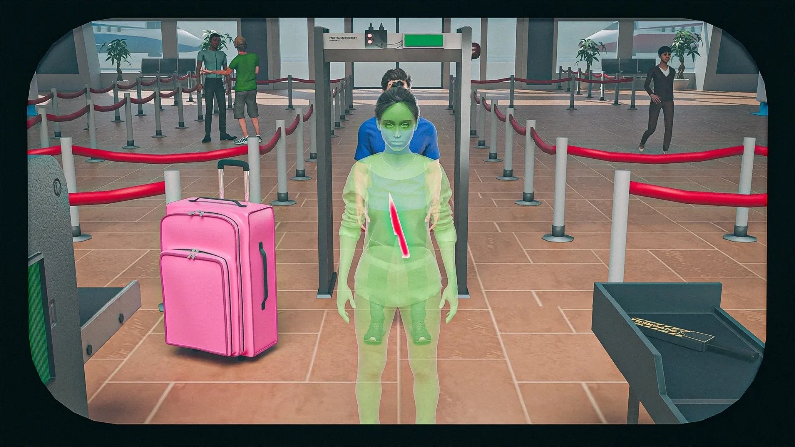 机场安检模拟器