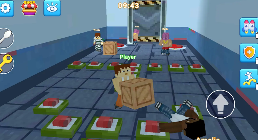 方块越狱机关挑战