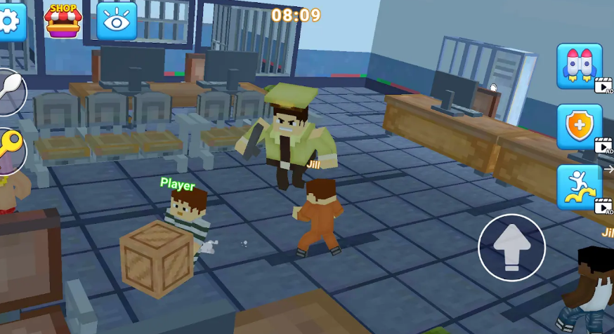 方块越狱机关挑战