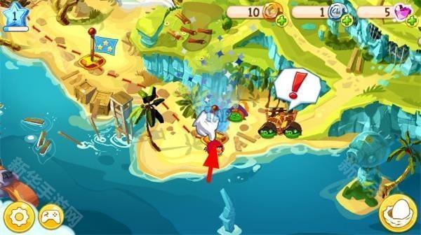 愤怒的小鸟英雄传手游畅玩教程