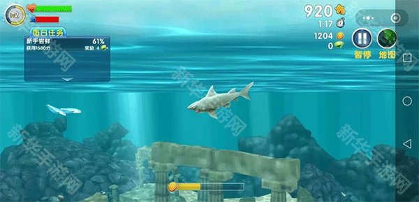 饥饿鲨进化内置菜单版