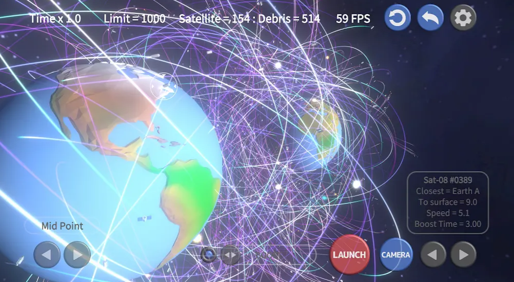 太空碎片点击器