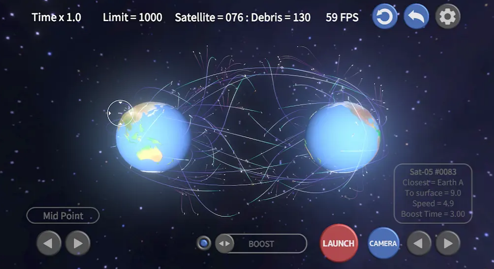太空碎片点击器