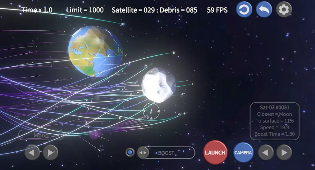 太空碎片点击器