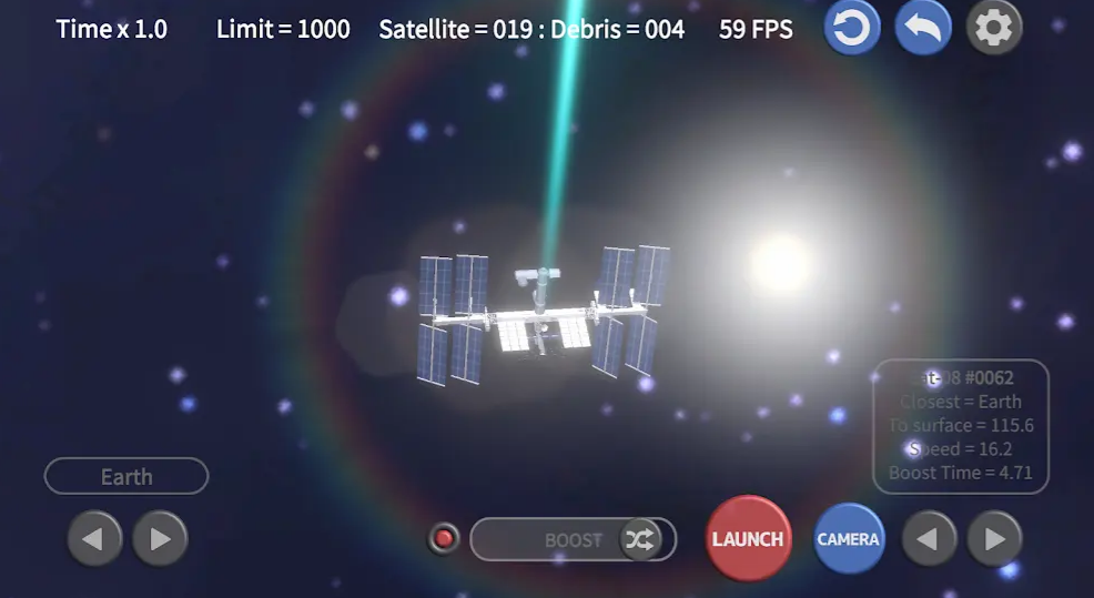 太空碎片点击器