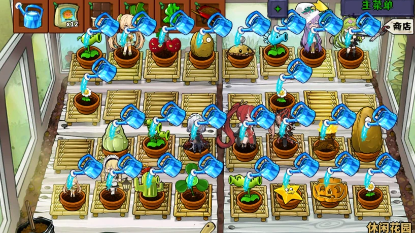 植物娘大战僵尸龙舌兰