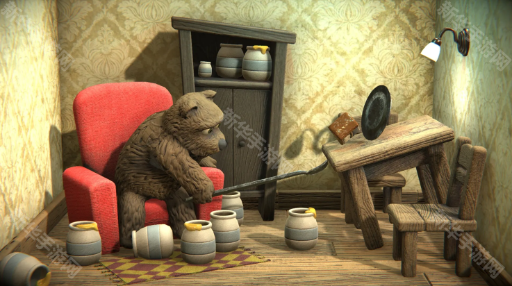 小熊吃蛋糕手机版