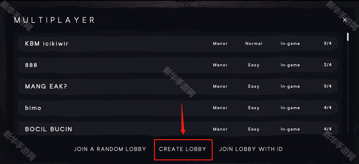 夜幕降临多人联机版