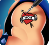 艾薇儿的纹身店