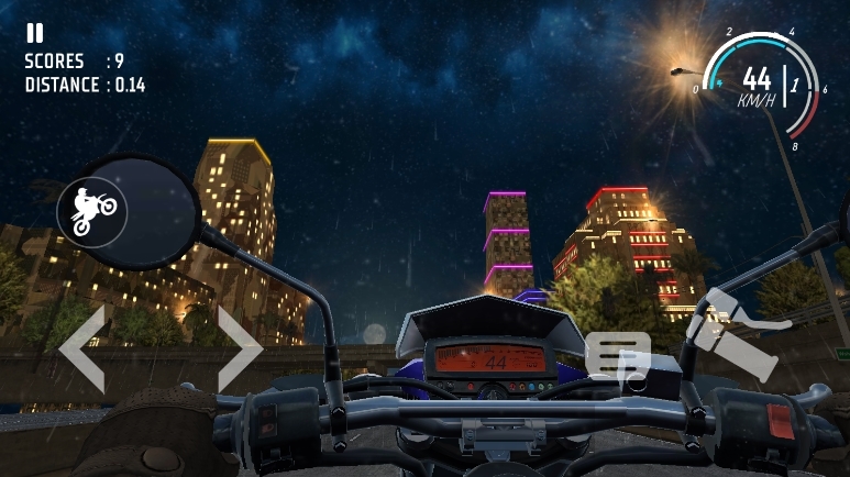 都市摩托车驾驶