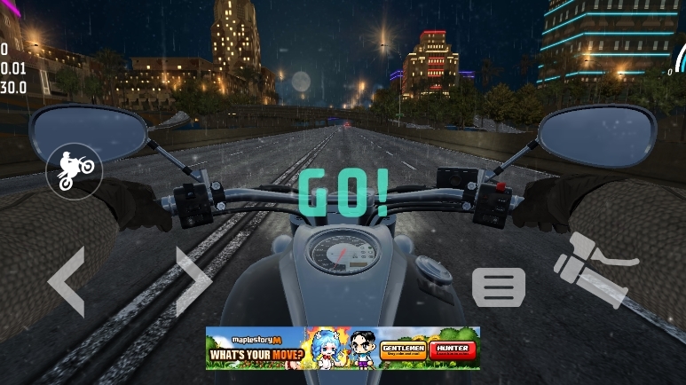 都市摩托车驾驶