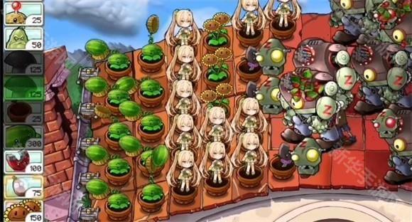 植物娘大战僵尸官方版