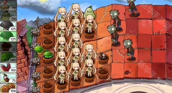 植物娘大战僵尸官方版