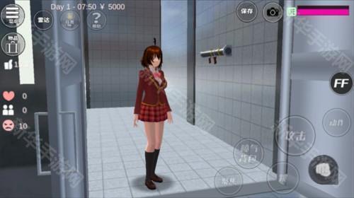 樱花校园模拟器如何获得火箭筒5