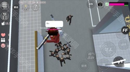 樱花校园模拟器如何获得火箭筒6