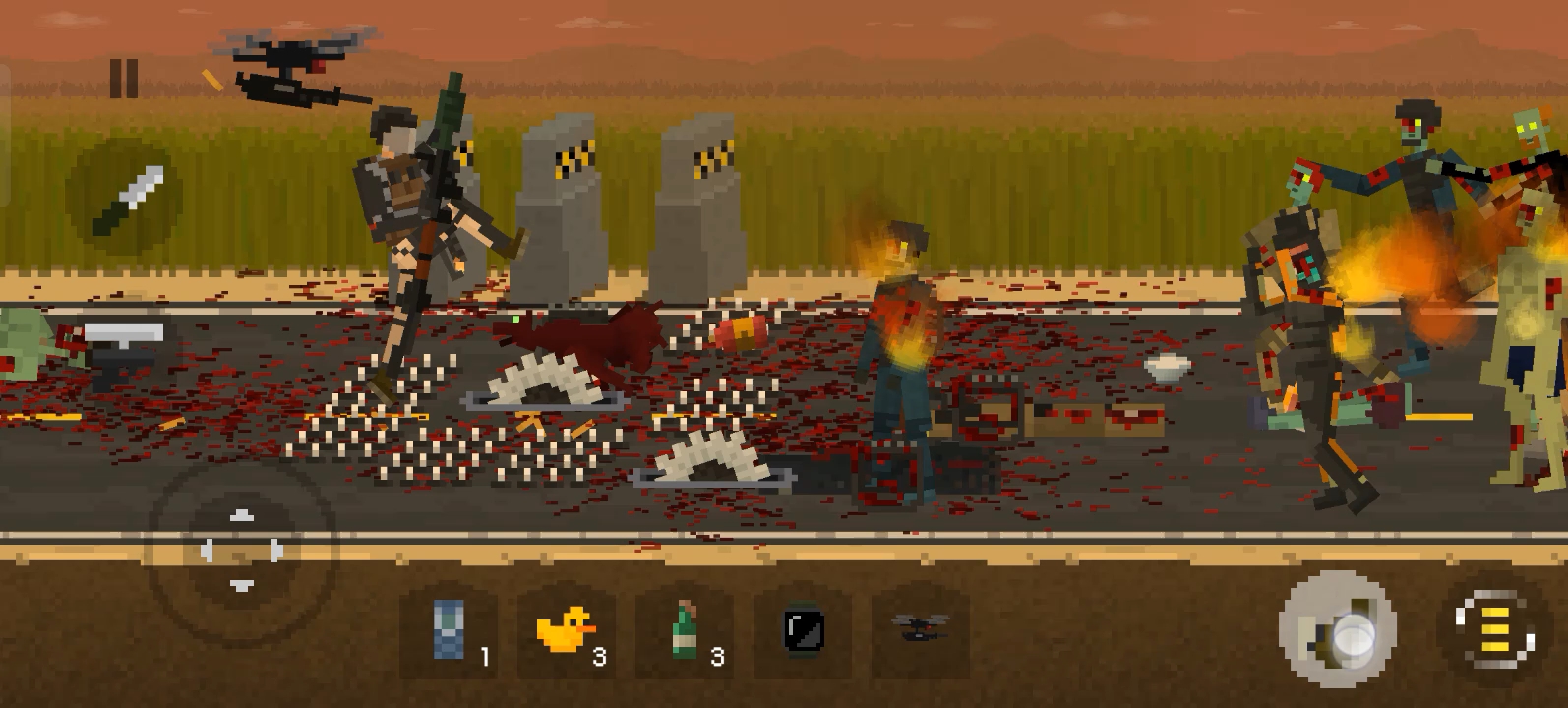 僵尸射击与防御