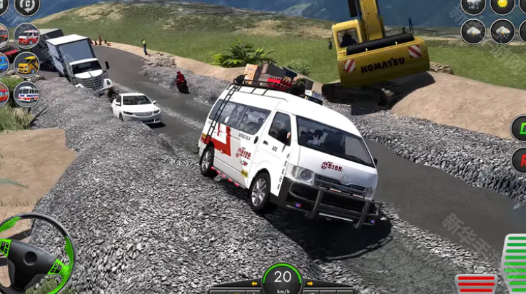 越野面包车模拟器