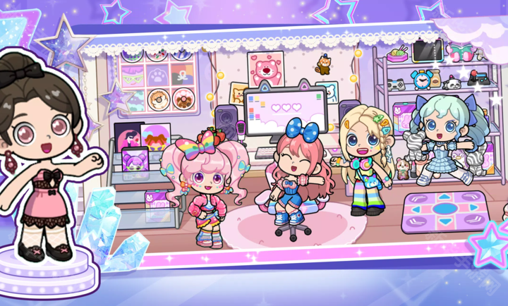 闪耀之城超级偶像生活